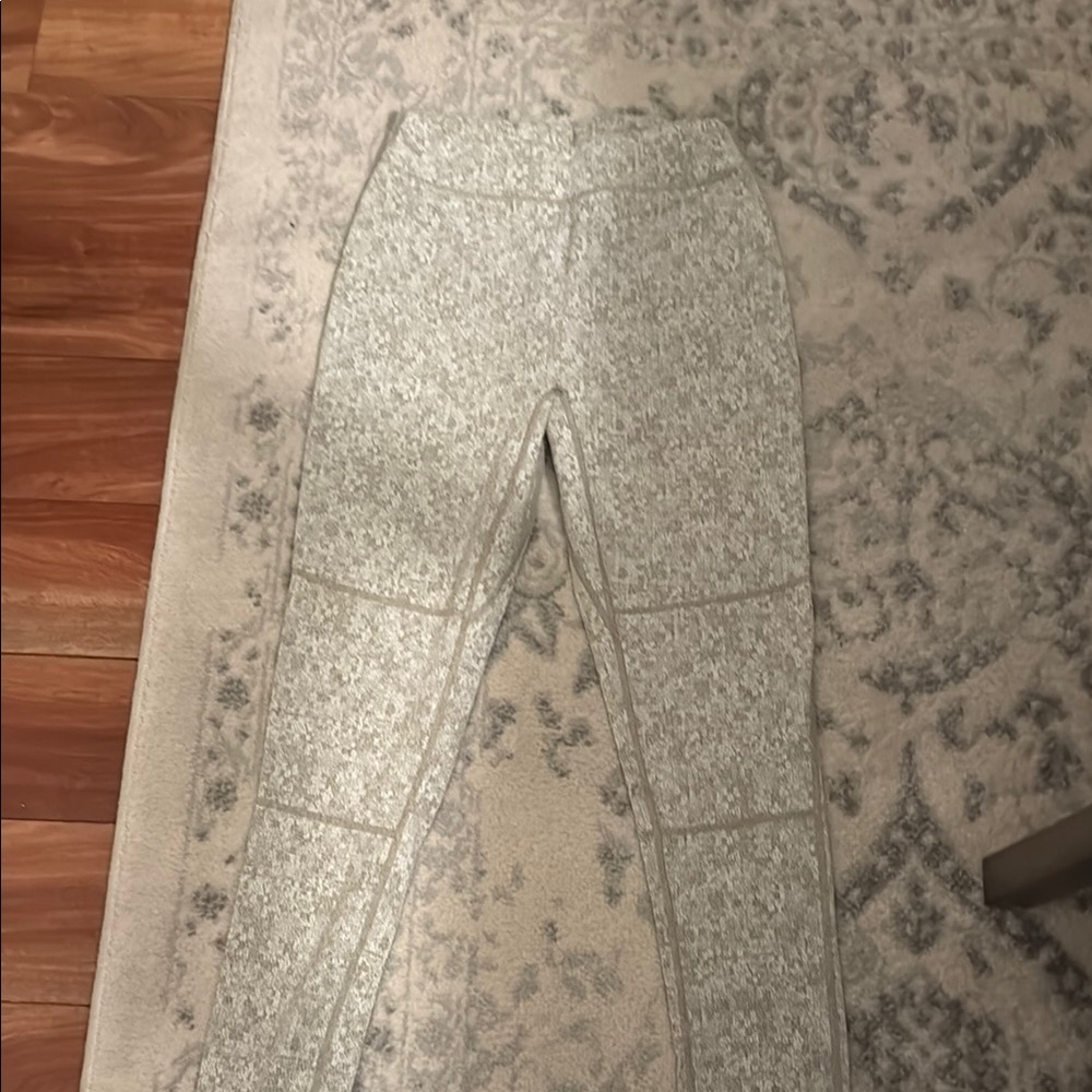 Gray Patterned Leggings